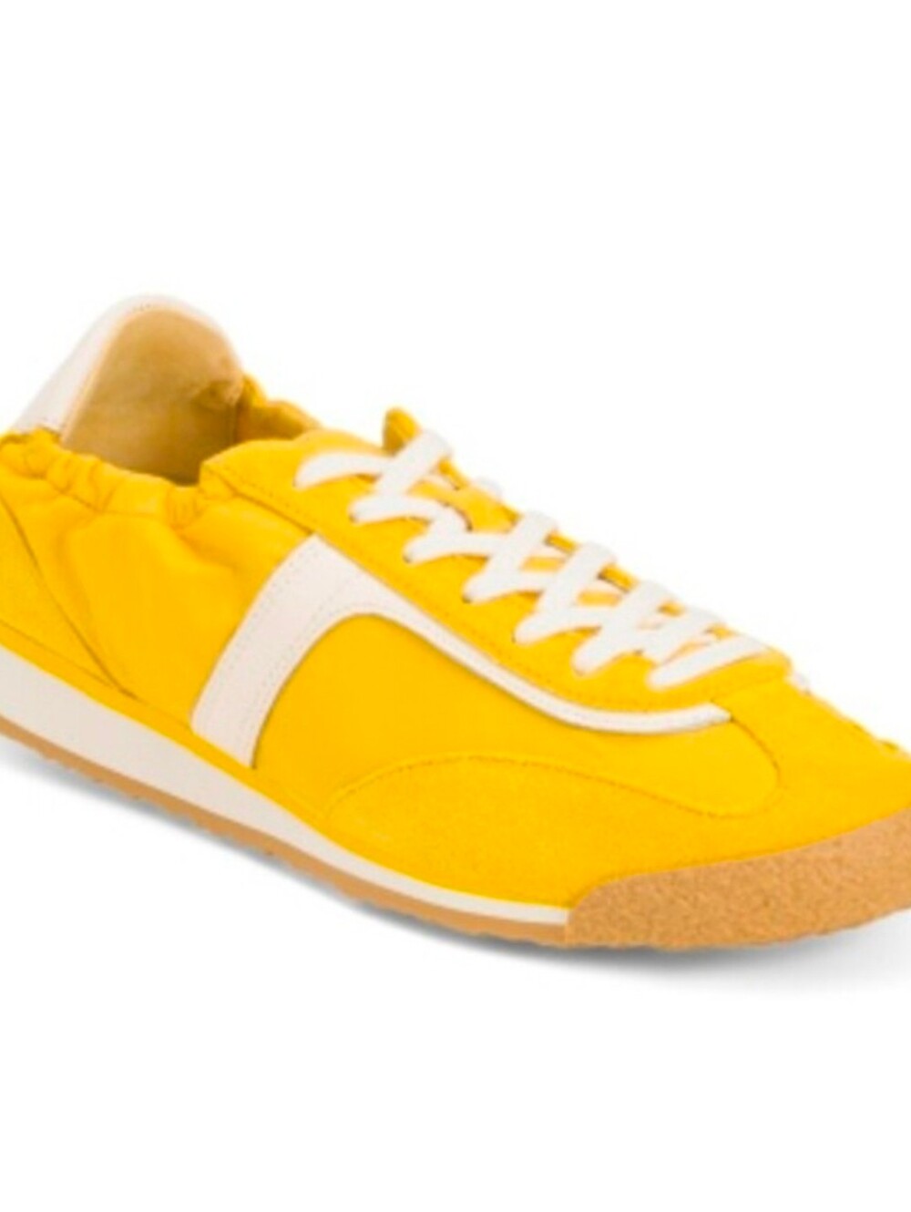 💛▪️Dolce Vita ▪️yellow  Nylon- Suede Women's Sariya Sneakers